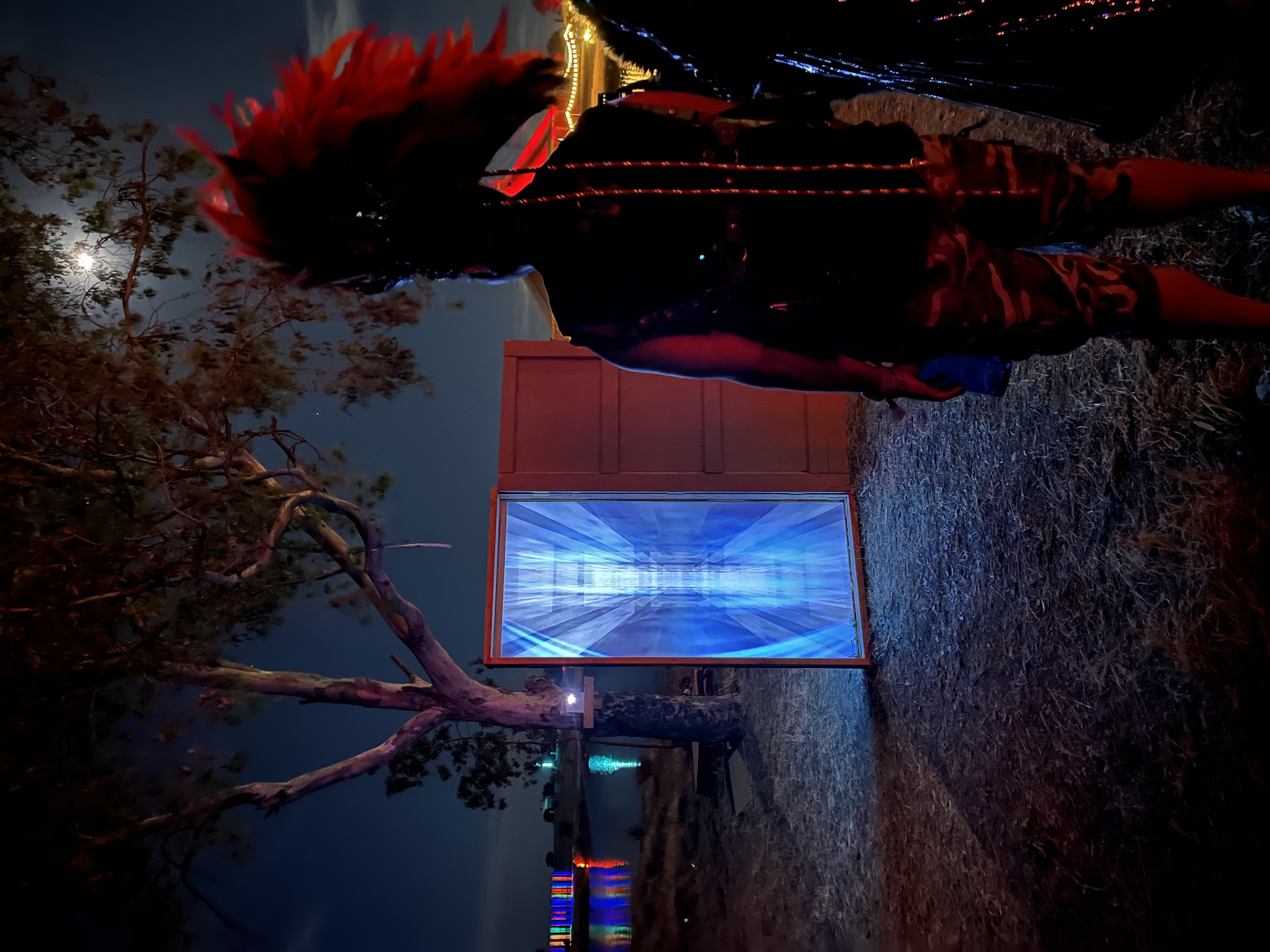 All Day I Dream Stockton — hooded silhouette